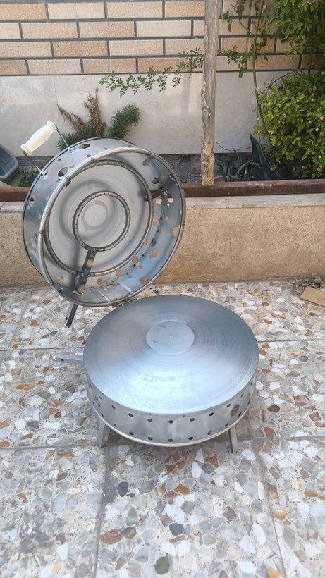 تنور صدفی پنجاه سانتی 4 شعله پرسی