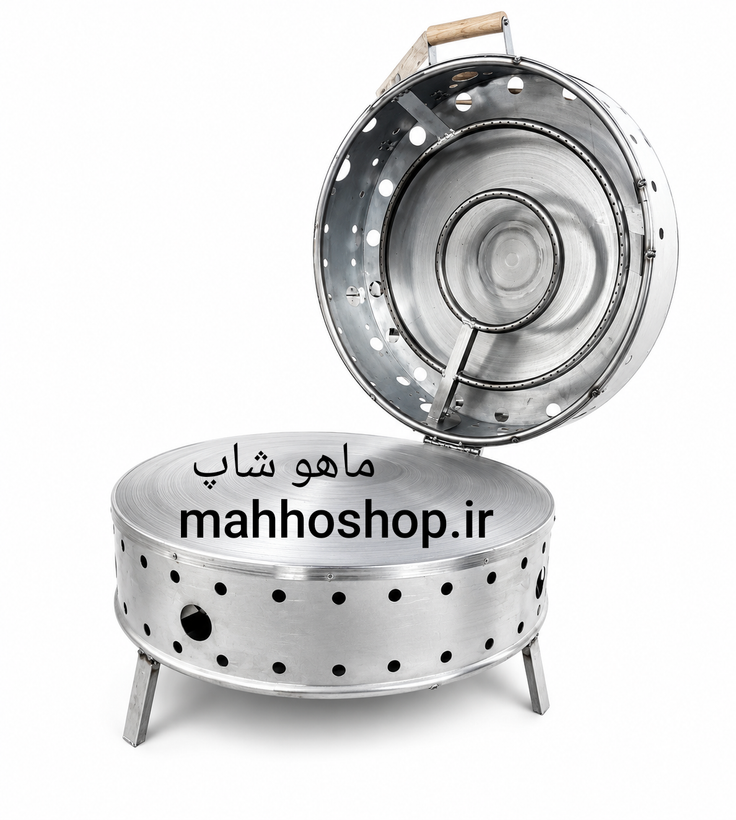 تنور صدفی پنجاه سانتی 4 شعله پرسی