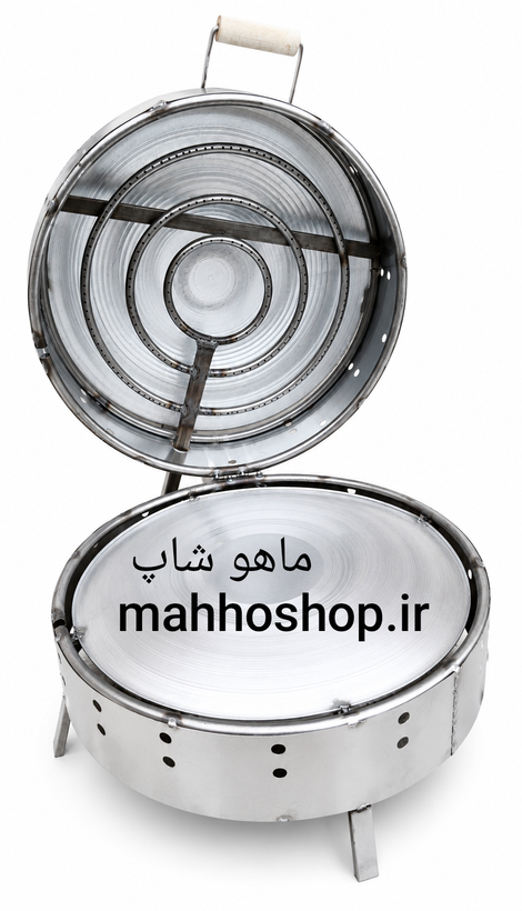 تنور صدفی پنجاه سانتی ۵ شعله ورق ضخیم